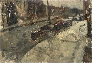 George Hendrik Breitner The Prinsengracht at the Lauriergracht, Amsterdam china oil painting artist